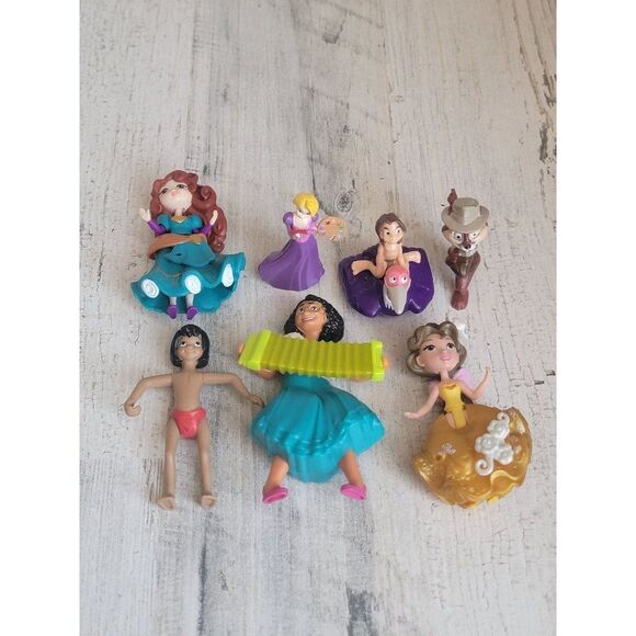 Disney variety Tarzan brave tangled Belle mogli jungle book toy set - Picture 1 of 11